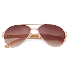 Senze Aviator Sunglasses Brown
