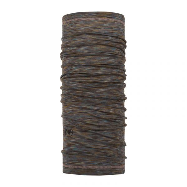 BUFF Merino Wool Lightweight FOSSIL MULTI STRIPES Neckwarmer