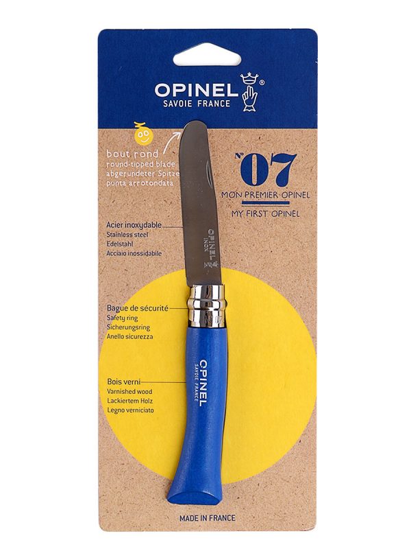 Opinel Lock Knife My First Opinel No.7 - Blue - Image 3