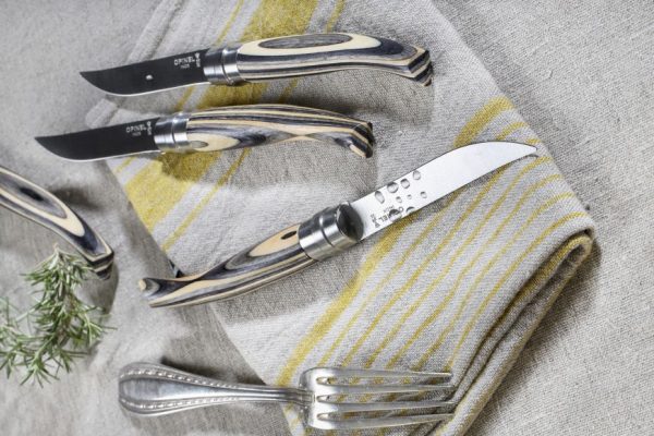 Opinel Birch Chic Knives Table Box Set