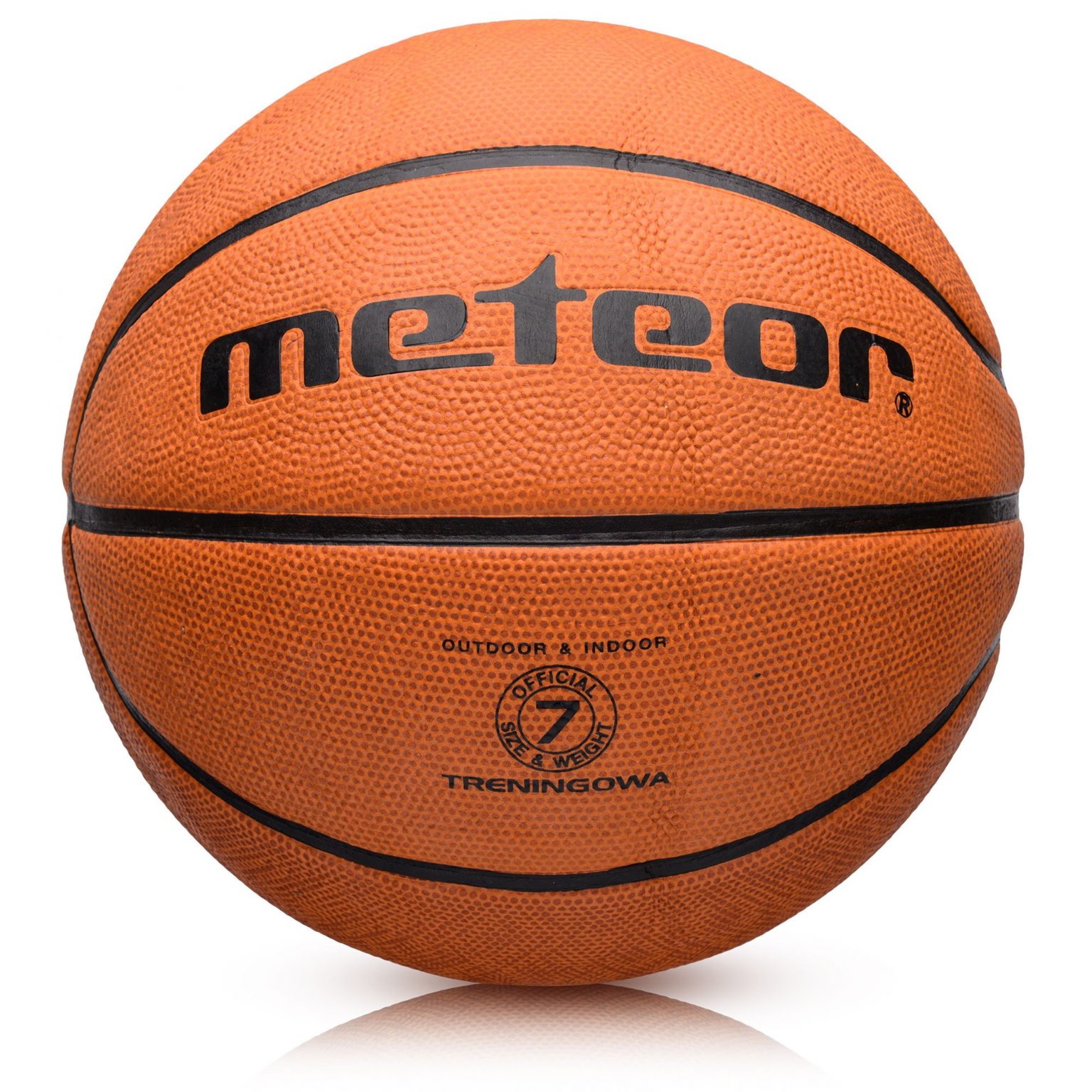 Meteor Basketball ball training #7 brown - Shop Outdoor Online