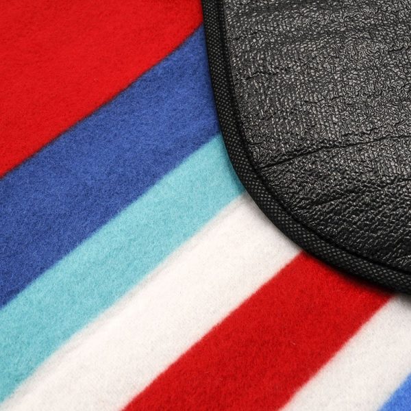 Picnic blanket Meteor 120x135 cm navy/red/white