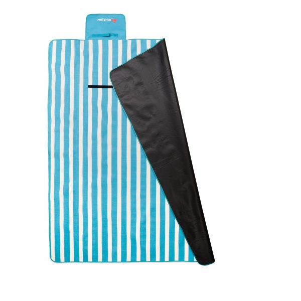 Picnic blanket Meteor 170x200cm white/blue
