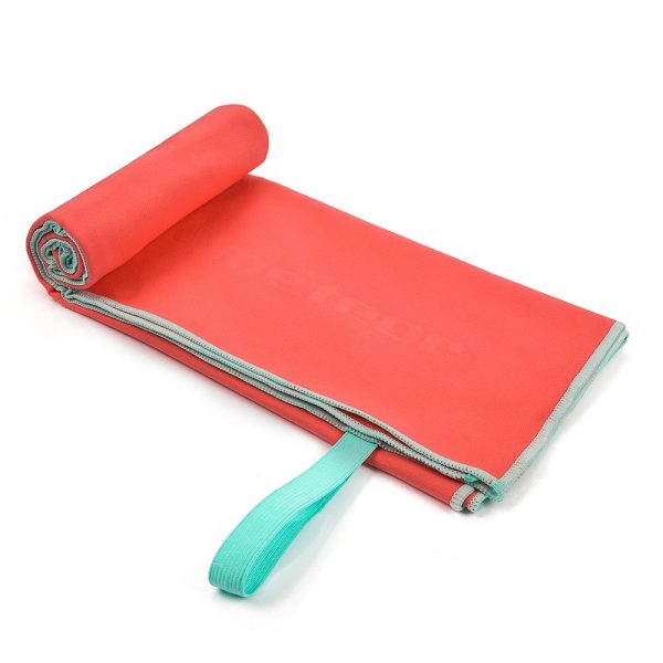 Microfiber sports towel Meteor 50x90cm coral
