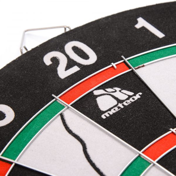 pol_pl_TARCZA-DO-DARTA-METEOR-17-6-RZUTEK-37138_1 Meteor two-sided Dartboard 17” & 6 darts