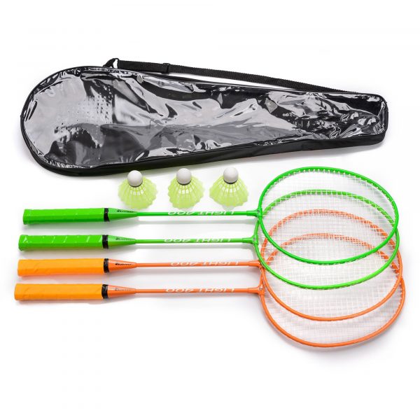 pol_pl_ZESTAW-DO-BADMINTONA-METEOR-4-RAKIETKI-STAL-pomaranczowe-zielone-3-LOTKI-37134_2 Meteor Badminton set