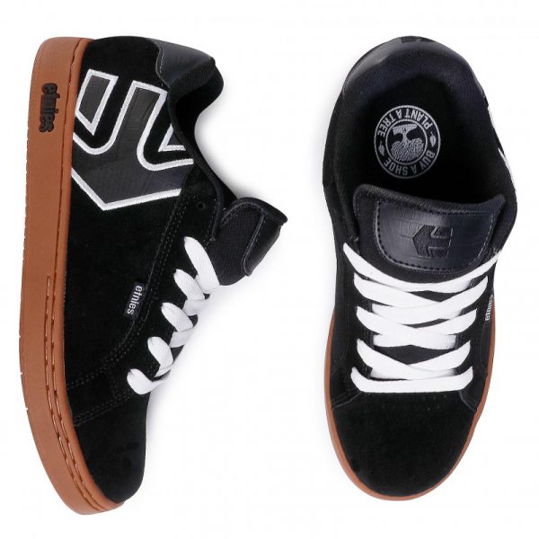 0000207465763_6_ Etnies Fader - Black/White/Gum