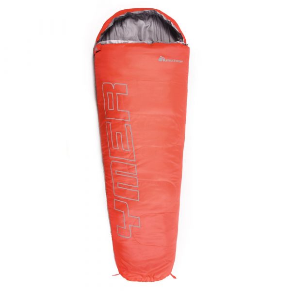 Meteor YMER Sleeping Bag – neon orange/grey