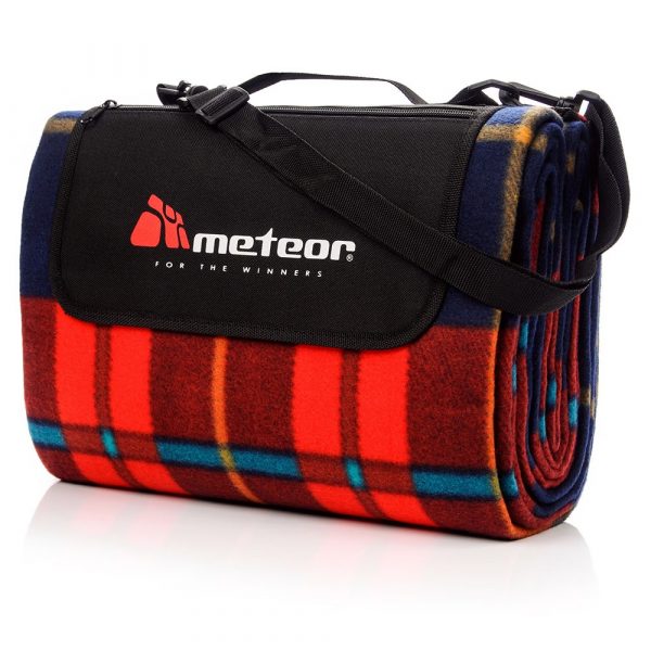Picnic blanket Meteor 180x200cm red checker