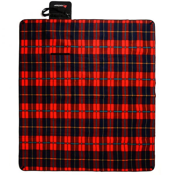 Picnic blanket Meteor 180x200cm red checker