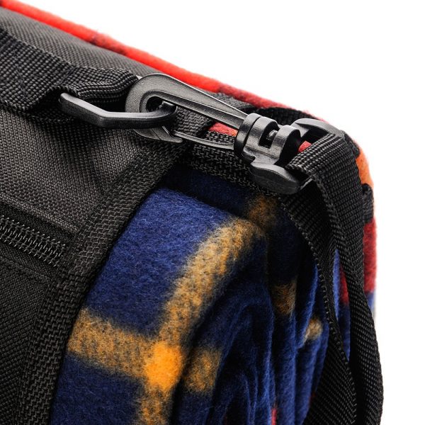 Picnic blanket Meteor 180x200cm red checker