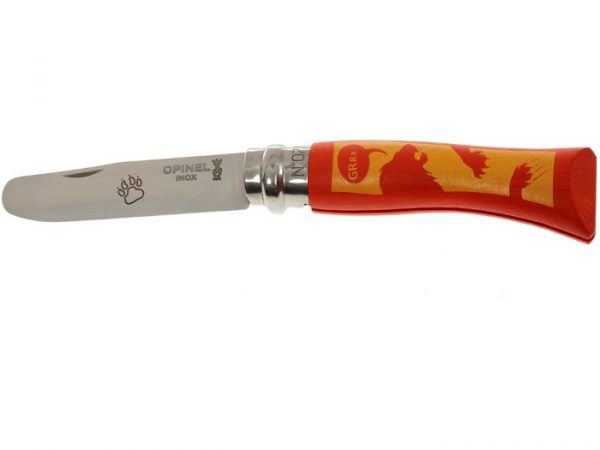 Opinel Lock Knife My First Opinel No.7 - Lion - Image 2