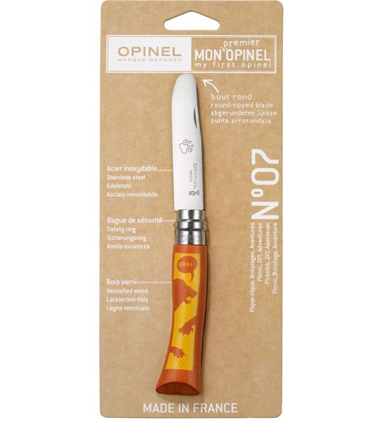 Opinel Lock Knife My First Opinel No.7 – Lion