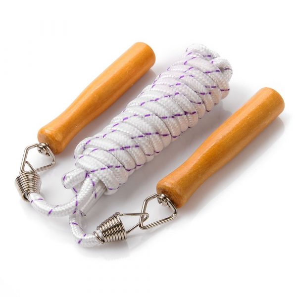 METEOR Skipping rope with wooden handles – 3m