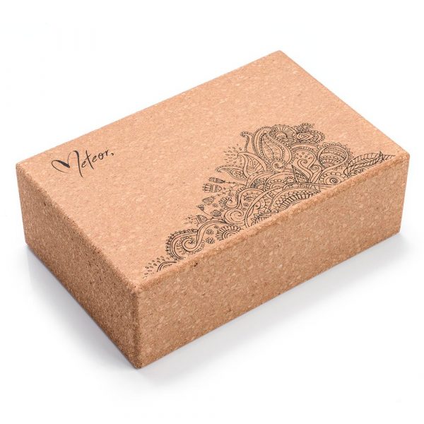 Meteor Cork Fitness and Yoga Block