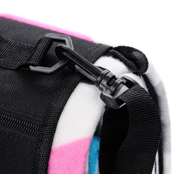 Picnic blanket Meteor 180x200cm colourful zigzag