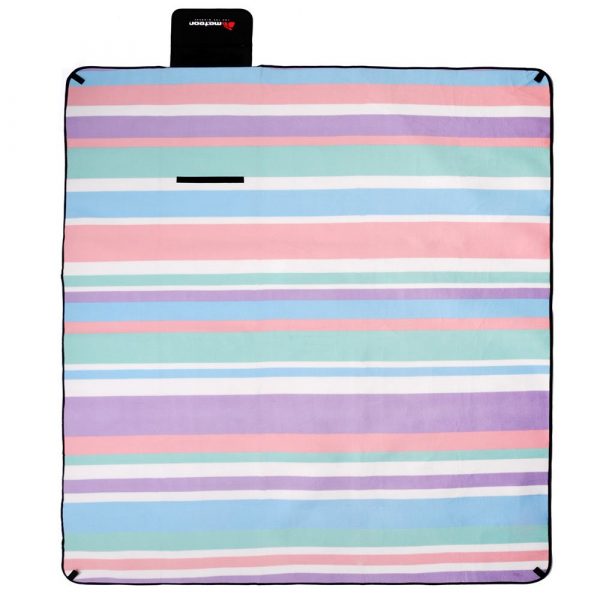 Picnic blanket Meteor 180x200cm multicolour stripes 4