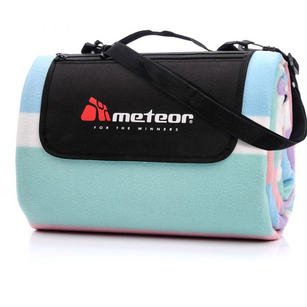 Picnic blanket Meteor 180x200cm multicolour stripes 4