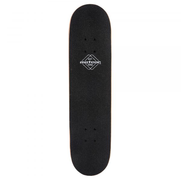 Meteor Wooden Skateboard Yellow - Image 4
