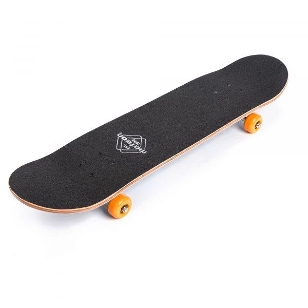 Meteor Wooden Skateboard Yellow