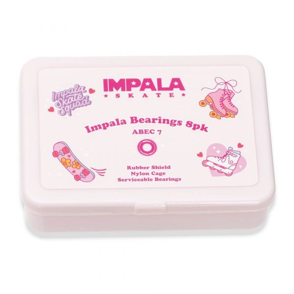 Impala Abec 7 Bearings Pack – Pink