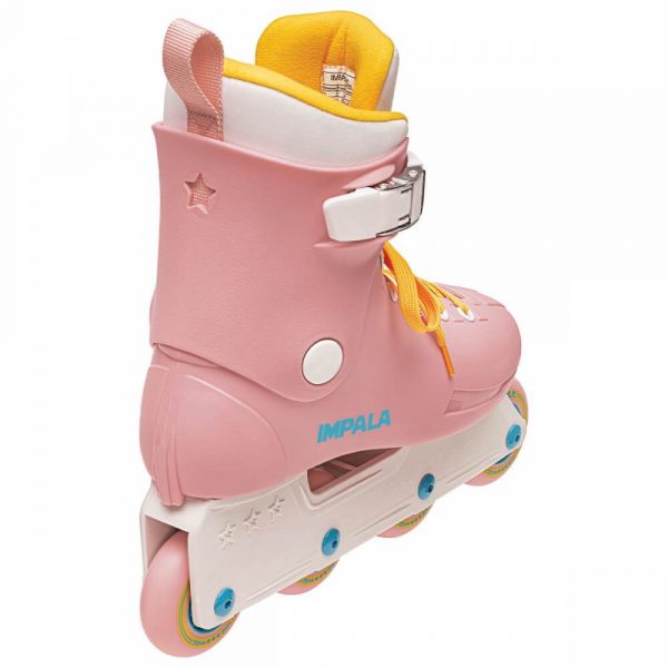 Impala Lightspeed Inline Skate - Pink/Yellow - Image 3