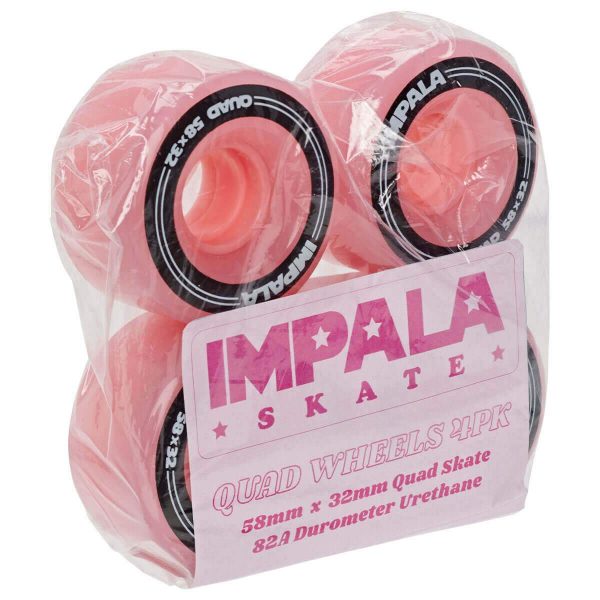 Impala 4 Pack Wheels – Pink