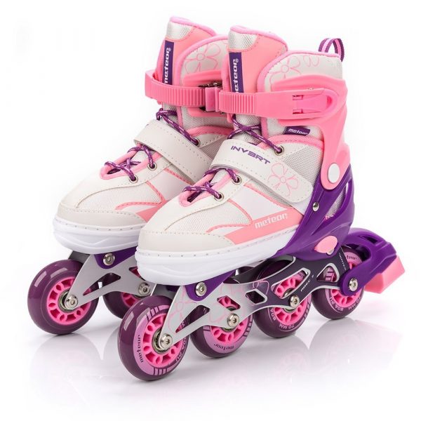 Meteor Inline Skates Invert - Pink - Image 3