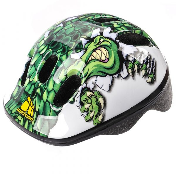 Meteor Kids Helmet – Crocodile