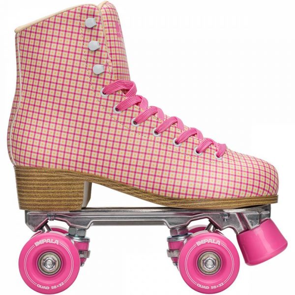 Impala Rollerskates – Pink Tartan