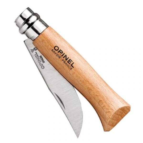 Opinel Lock Knife Inox No.10 – Beech Wood Handle