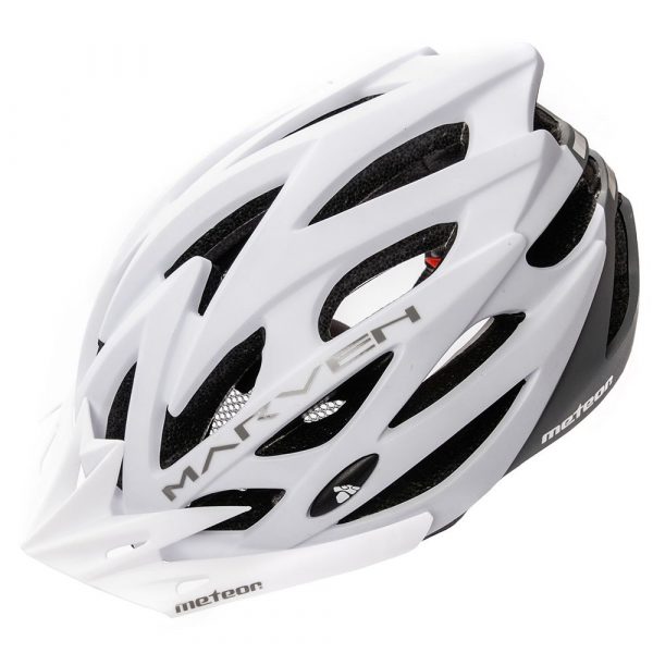 Meteor Helmet Marven – White/Grey