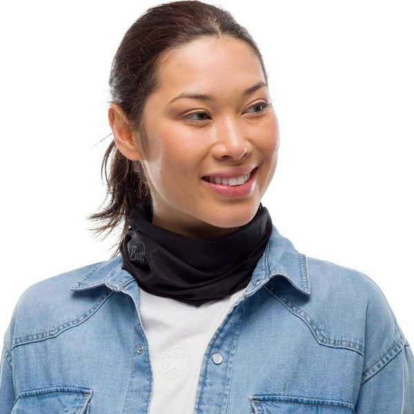 BUFF Original SOLID BLACK Neckwarmer