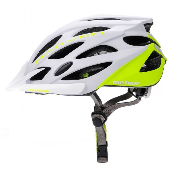 Meteor Helmet Marven – White/Green