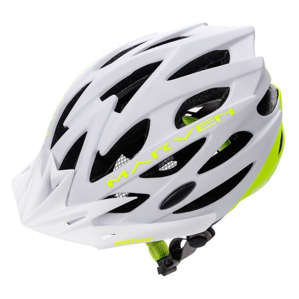Meteor Helmet Marven – White/Green