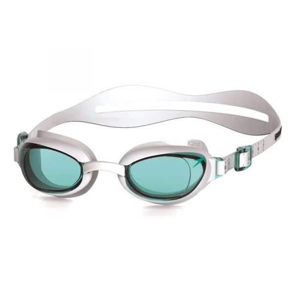 Speedo Aquapure Swimming Goggles White/Blue Women’s