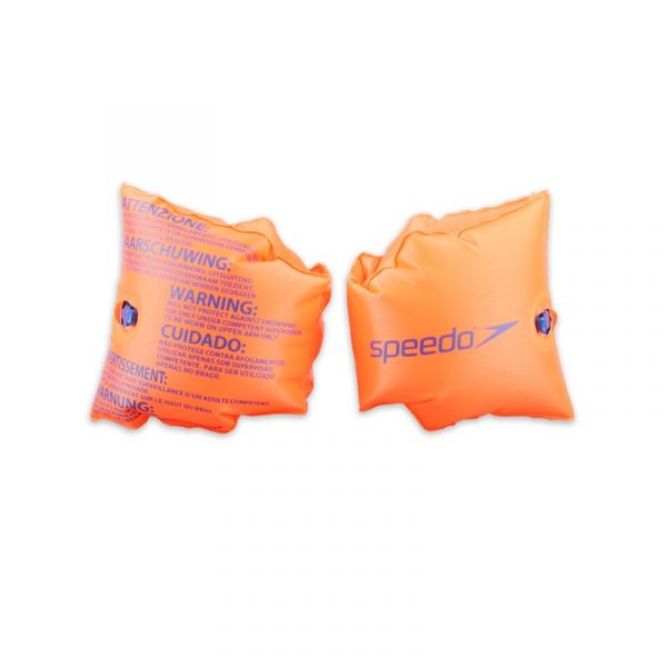 Speedo Yunior Armbands – Orange 2-6 Years